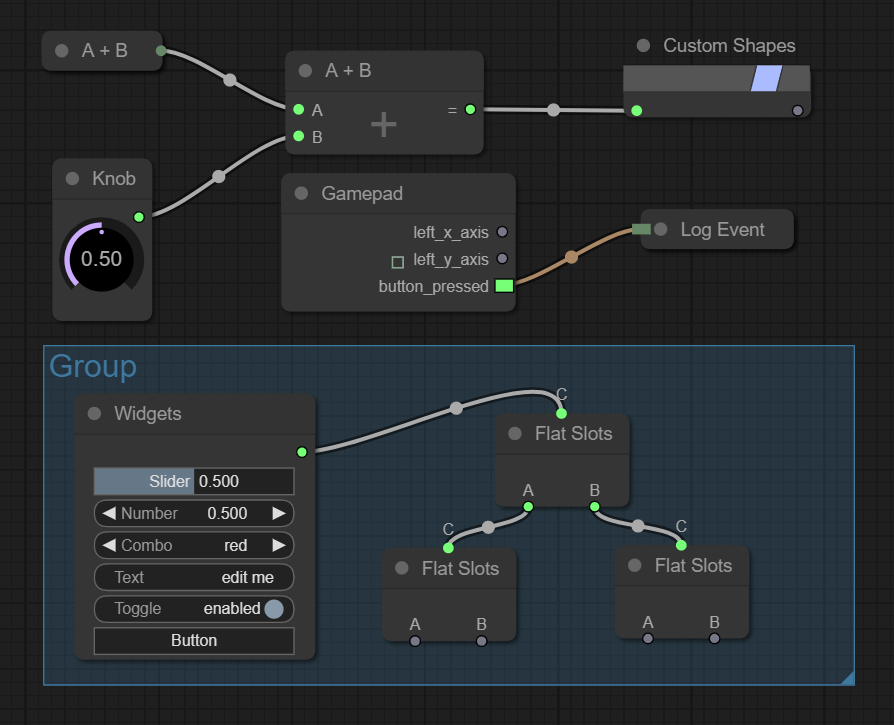 Node graph example Node Graph